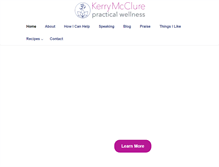 Tablet Screenshot of kerrymcclure.com